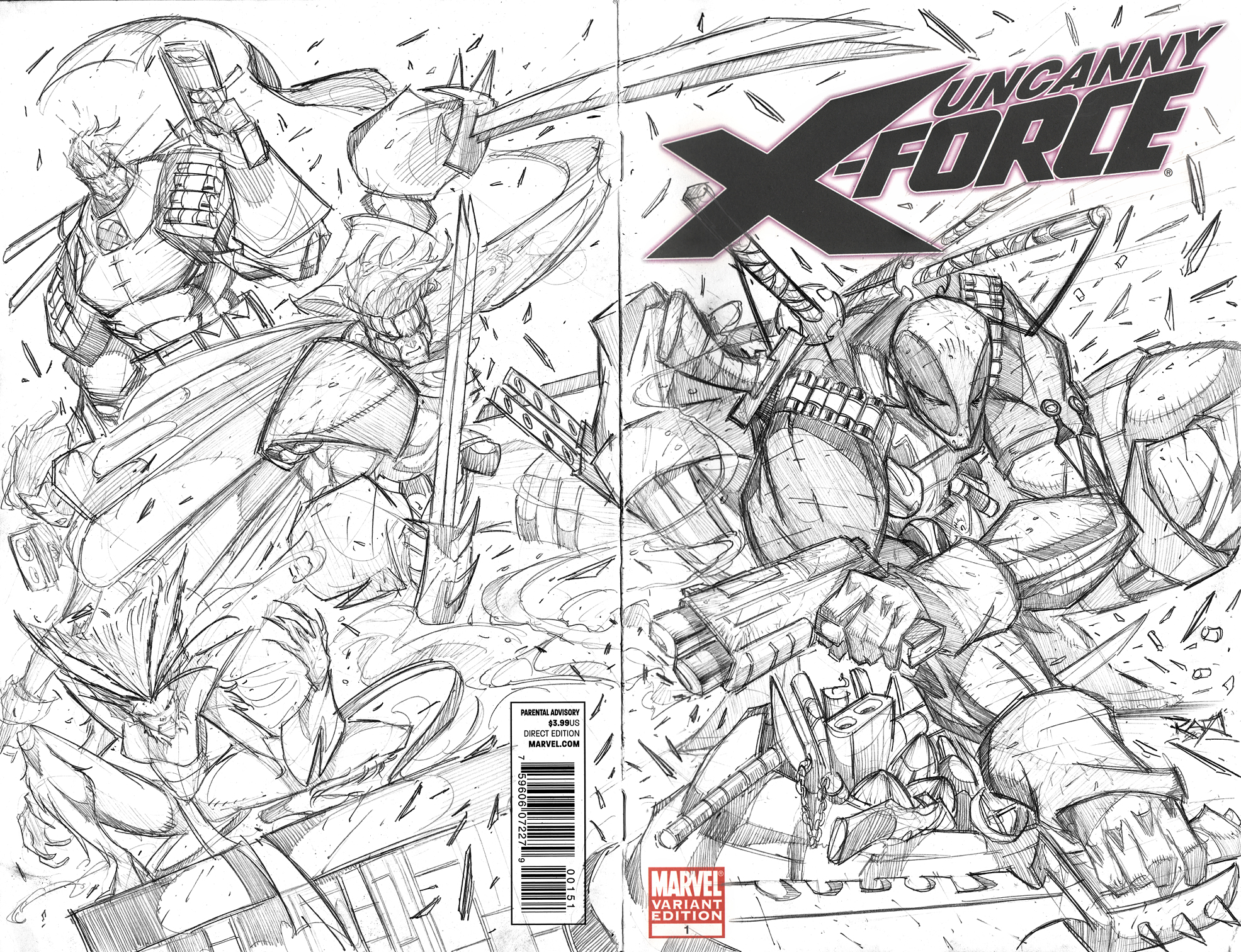 Commish 60 Deadpool Cover