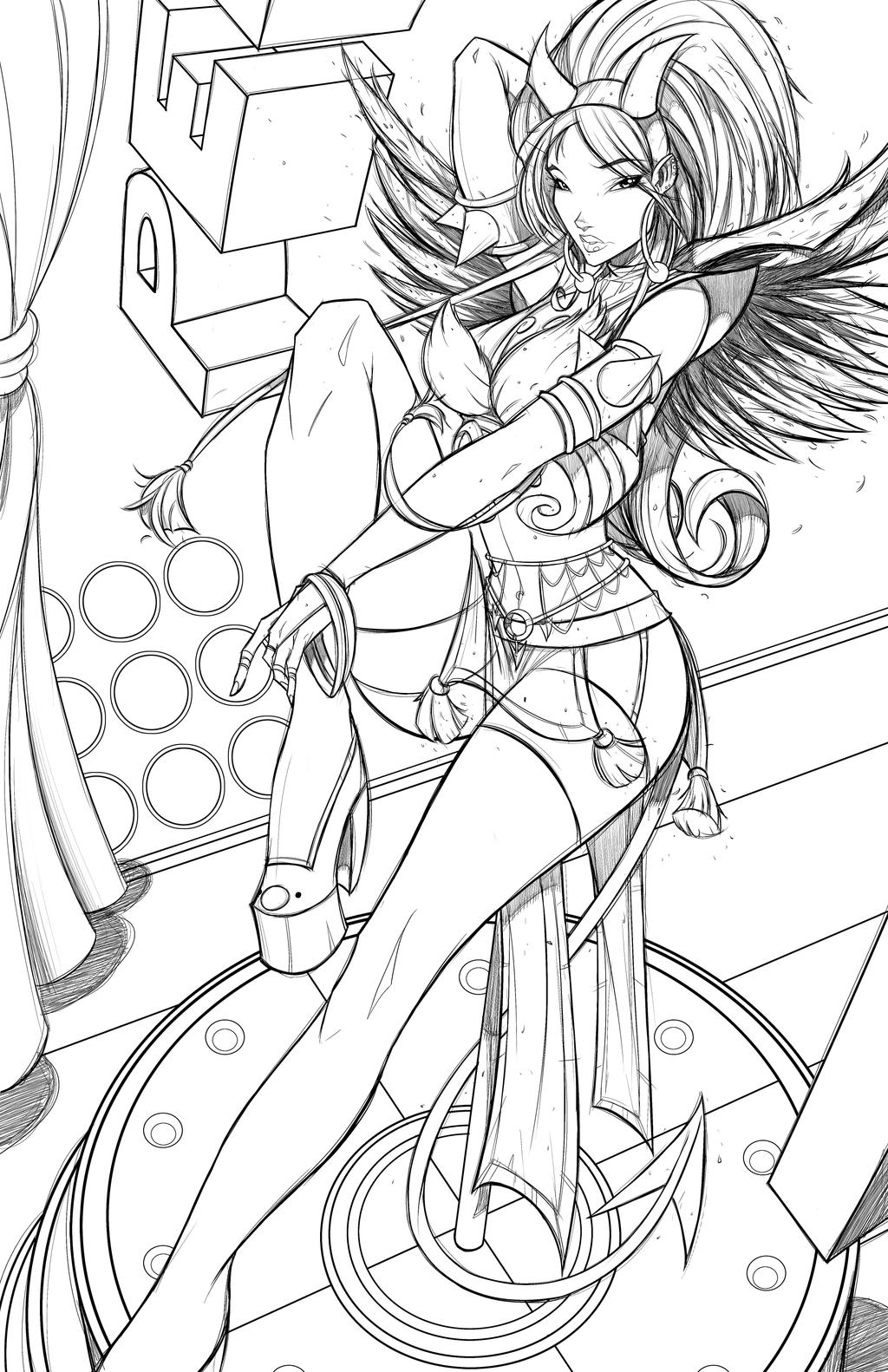 Penny Cover - POLE DANCE FINAL LINES by RobDuenas
