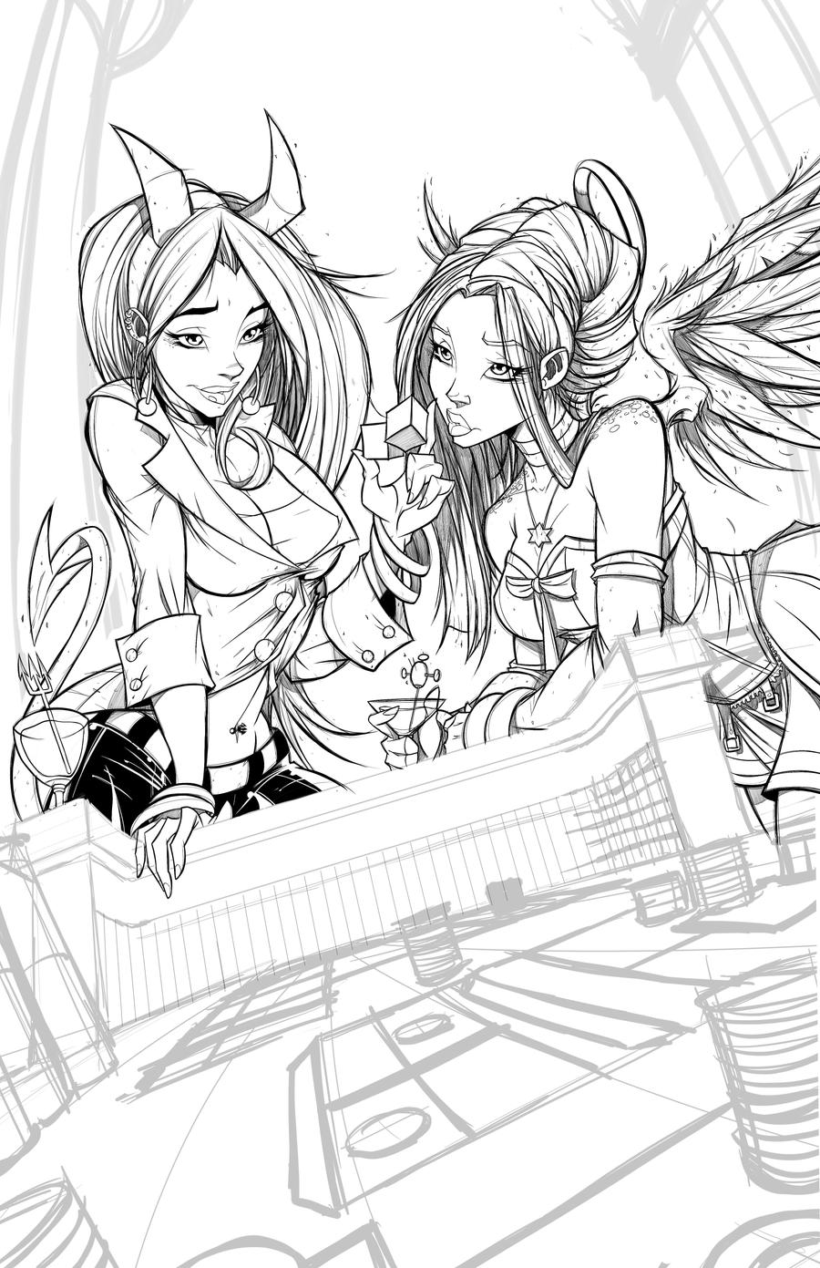 Penny Cover 09 - WIP 06 by RobDuenas