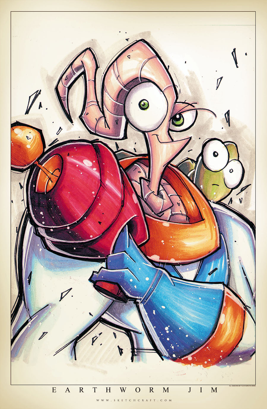 Earthworm Jim Suave