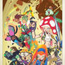 GameCave: Fighting Junkies Print 01 WIP 01