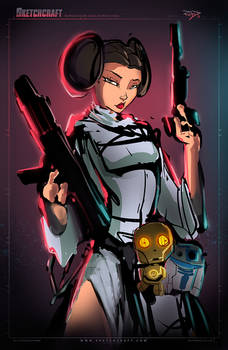 STAR WARS LEIA WIP 01