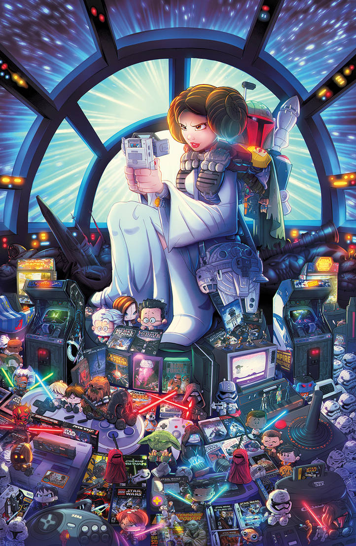 Star Wars Gaming Tribute by RobDuenas