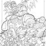 Chrono Trigger Line Art