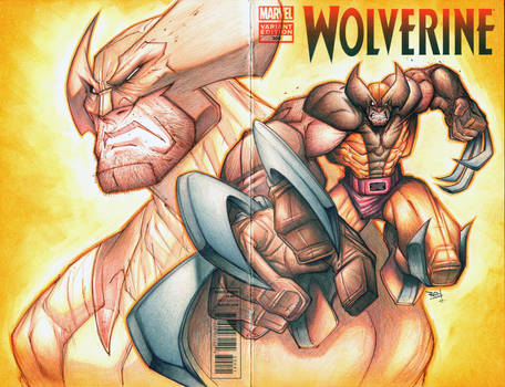 Commision: Wolverine - Color Pencil