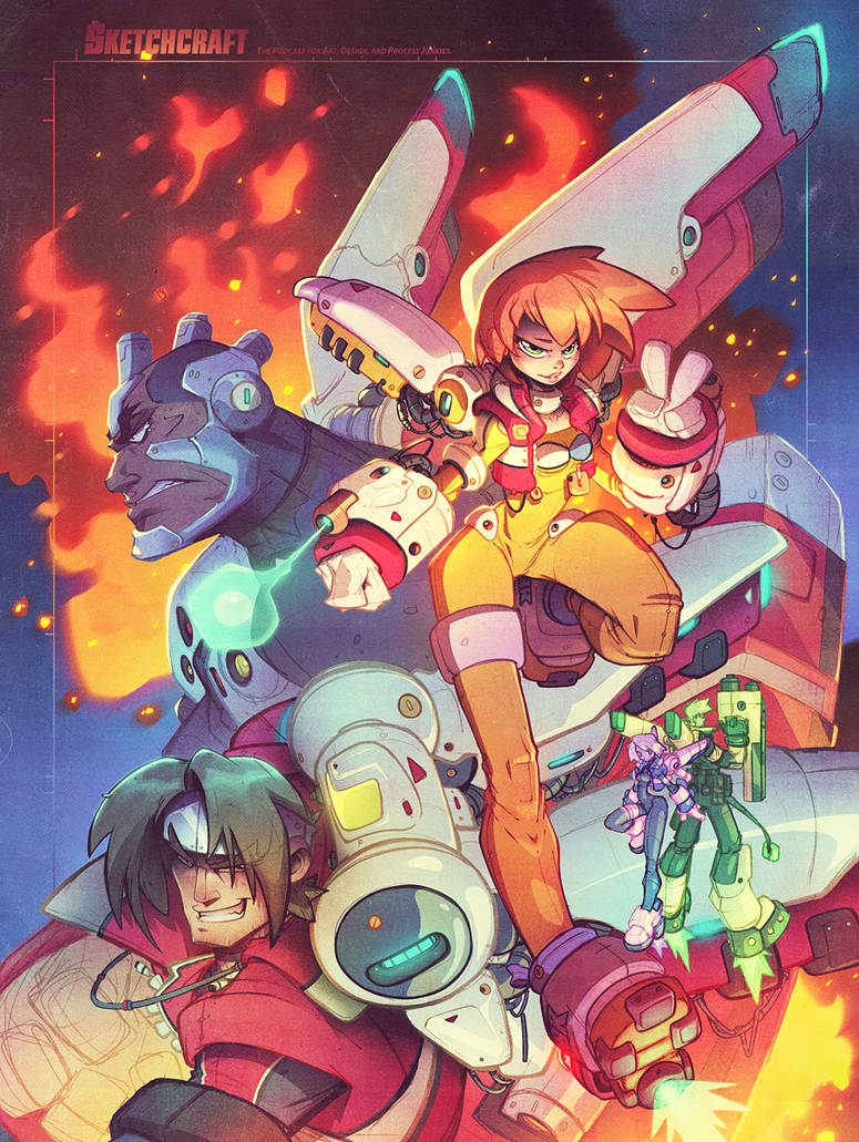Burning Rangers Tribute - Final by RobDuenas