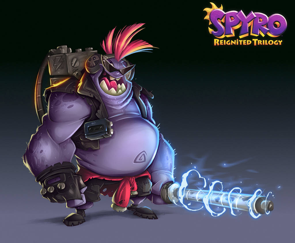 Spyro Reignited Trilogy - Laser Gnorcs by RobDuenas