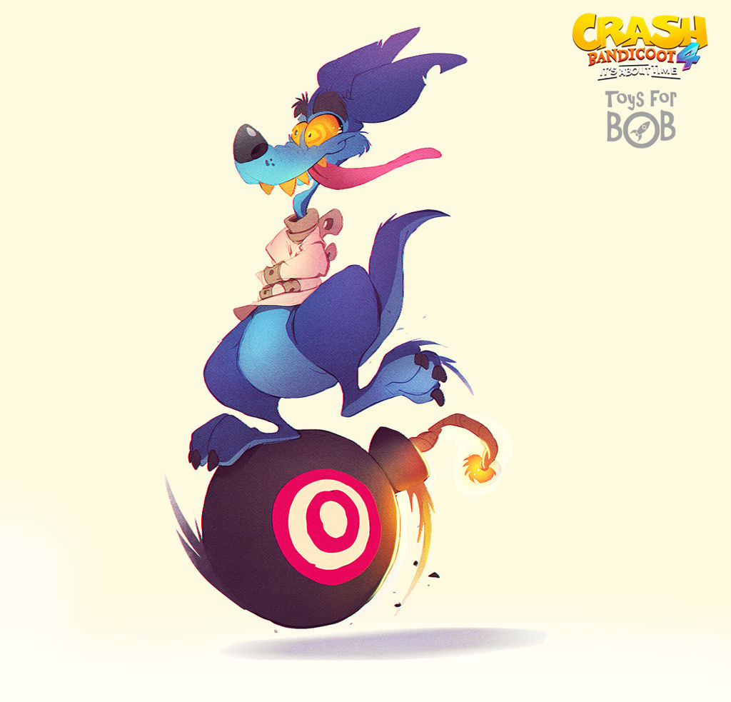 Crash 4 Ripper Roo Model Crash 4: It's About Time Concept Art by RobDuenas on DeviantArt