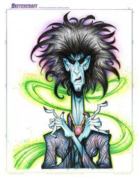 Sandman Color Pencil Potrait