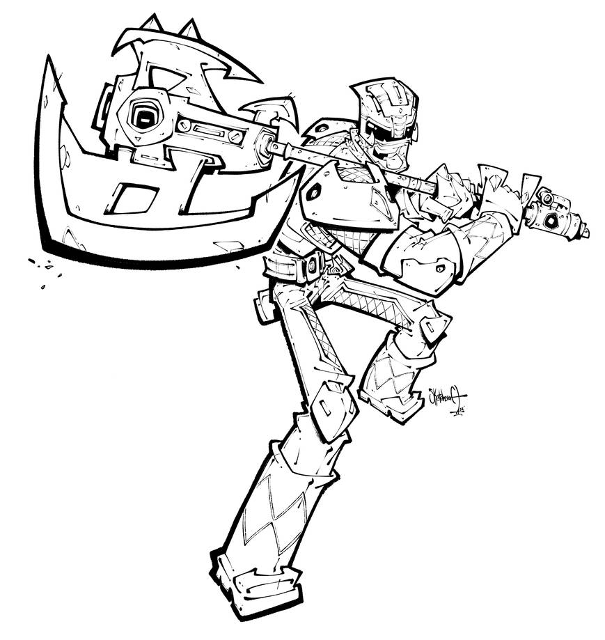 Power Rangers Ink Power Rangers Tribute Dev: Black Ranger Inks by RobDuenas on DeviantArt