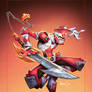 Power Rangers Tribute Dev: Red Ranger Colors