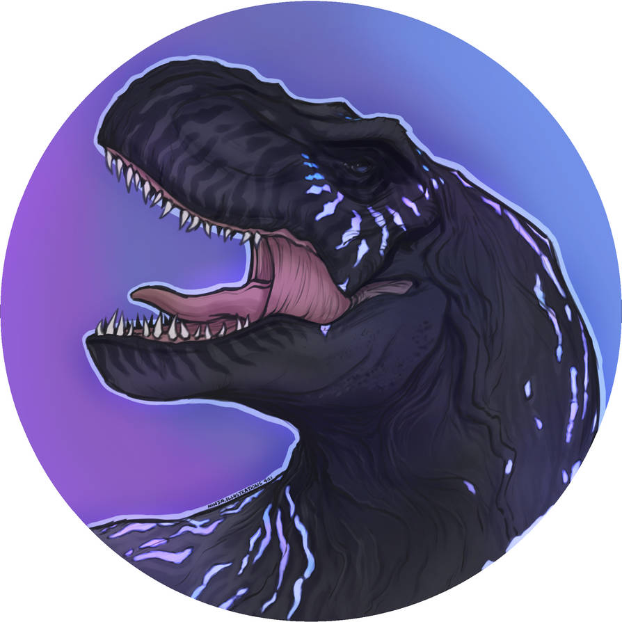 Trex pfp commission by NinjaIllustrations on DeviantArt