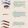 How to draw realistic eyebrows