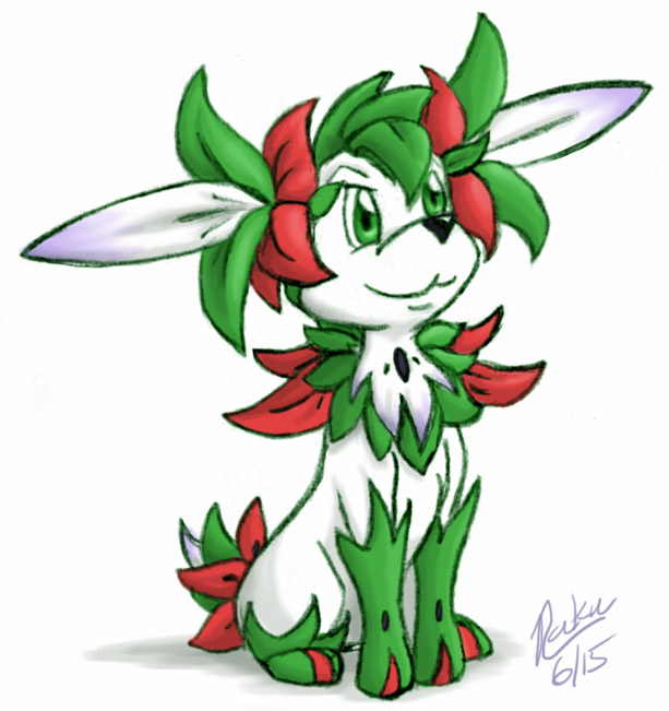 Pokemon mega shaymin sky form