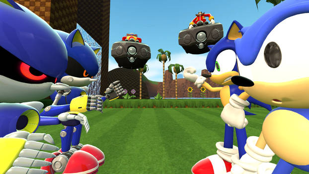 Sonic vs Metal x2