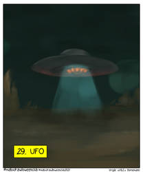 UFO - Inktober2021 #MABSDRAWLLOWEENCLUB