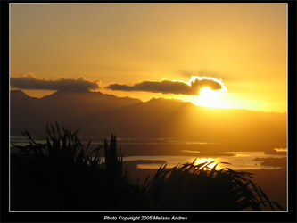 Sunrise Over Pearl Harbor