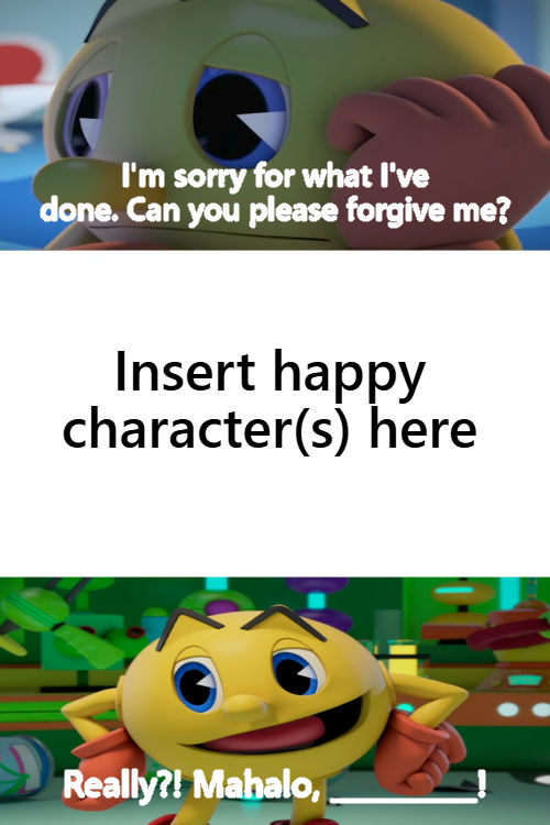 Sorry Pacman PAC Man sorry who is by hectoraldaco on DeviantArt
