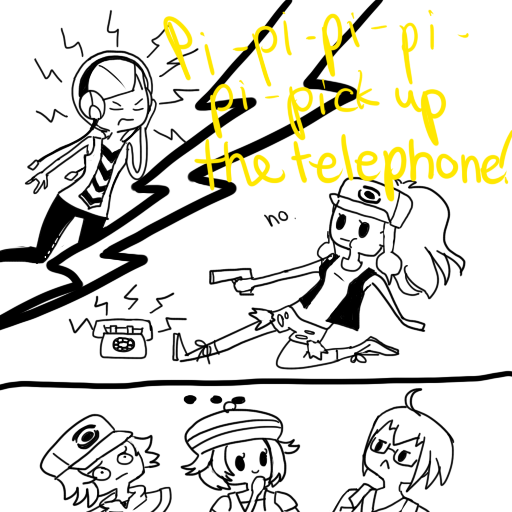 Telephone? No. by i-says-hi