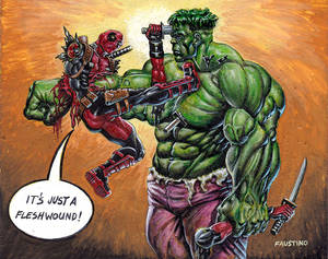 Hulk vs Deadpool