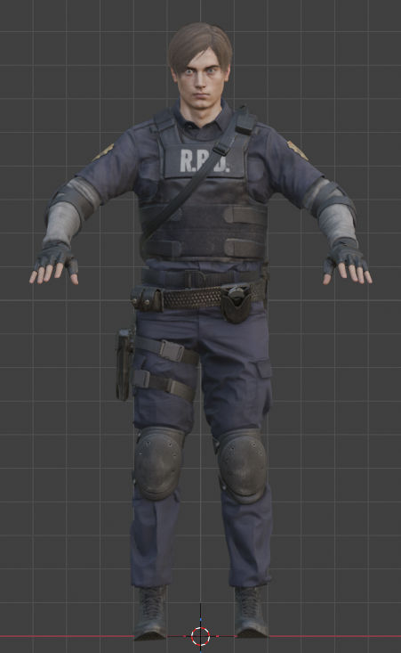Leon Rpd Pfp Leon RPD Model - Resident Evil 2 by breadgamer123 on DeviantArt
