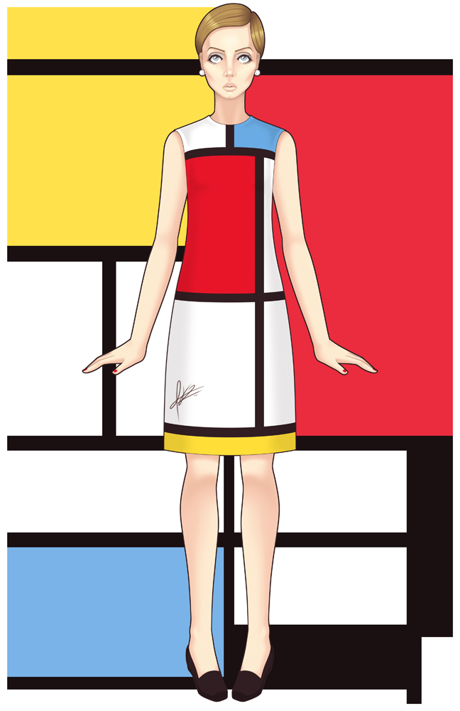 Mondrian Dress