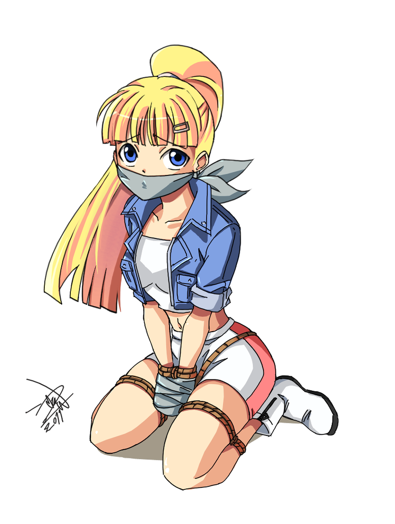 Sonya tied up by falcon0010 on DeviantArt