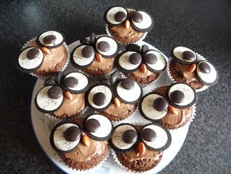 Owl Cakes