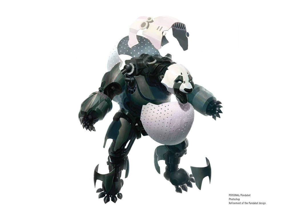 Pandabot by dirtyc on DeviantArt