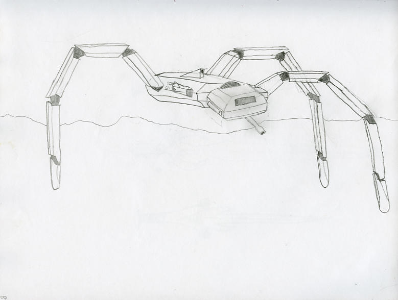 Multiped Tank by Wildlebendes on DeviantArt