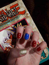 Thief Bakura Nail Art