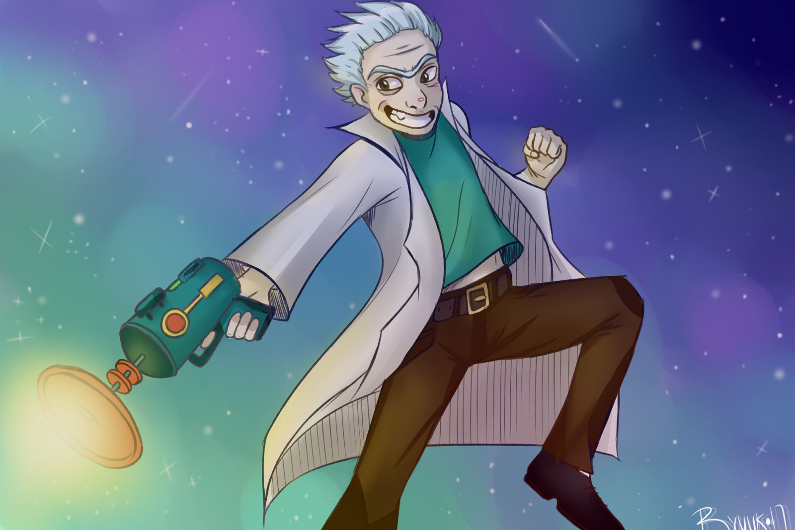 Rick Riker Dragonfly Deviantart Rick Fanart by Raiuuko on DeviantArt