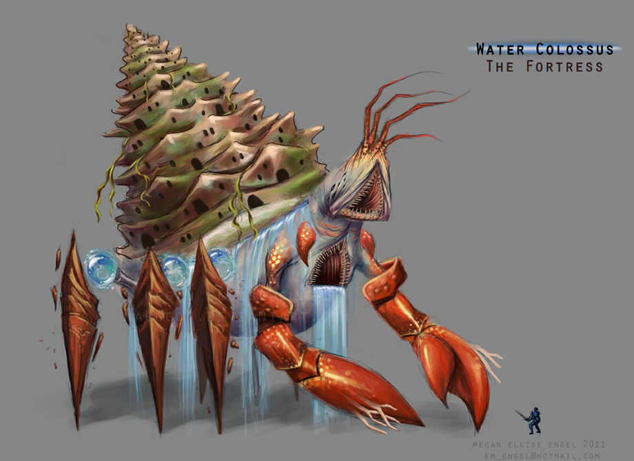 Water Colossus - The Fortress by Magggot on DeviantArt