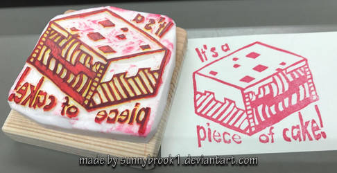 MC Stamp - It's a piece of cake!
