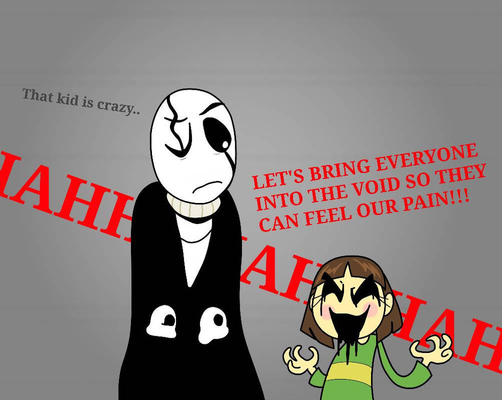 Even gaster is freaked out by FnaFarts2121 on DeviantArt