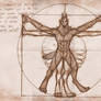 The Vitruvian Wolfman