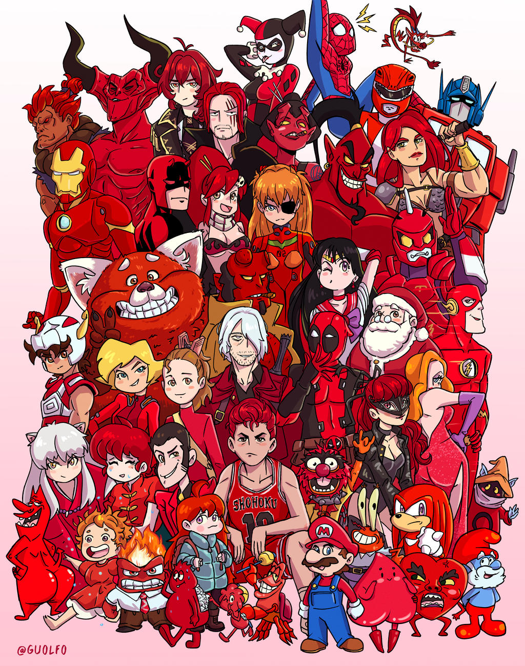 Red World Deviantart Red by Guolfo on DeviantArt