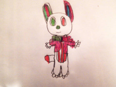 Candy Cane Rabbit