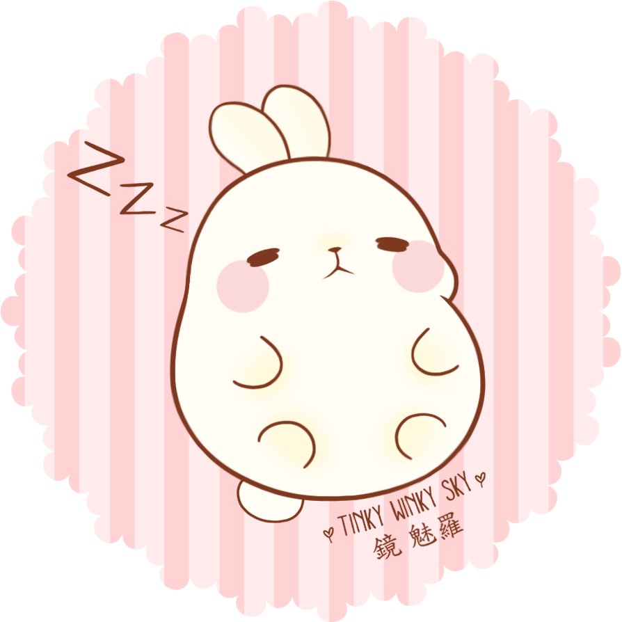 Kawaii Little Fat Rabbit Pin – BlossomMemento