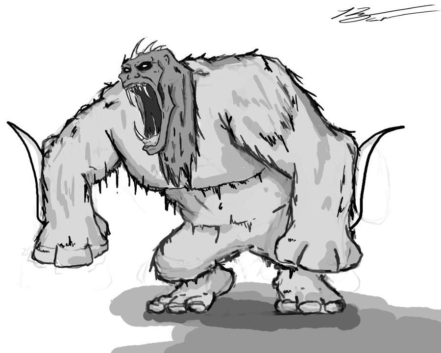 Beast Races Drawing beast sketch by Gigamonkey2 on DeviantArt