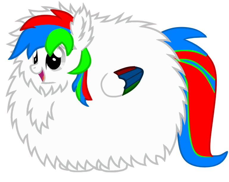 Rustled Fluff Beta Mythic Speed Fluffle by MythicSpeed on DeviantArt