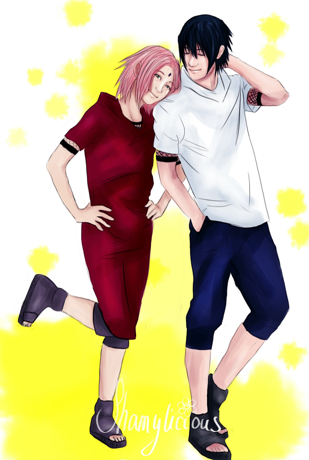 Sasuke x Sakura by Love-Generation on DeviantArt