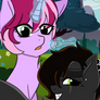 My Little Pony Strawberry Swirl  a friend