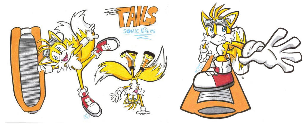 Free Rider Tails Sonic Riders - Tails!! by Spectrumelf on DeviantArt