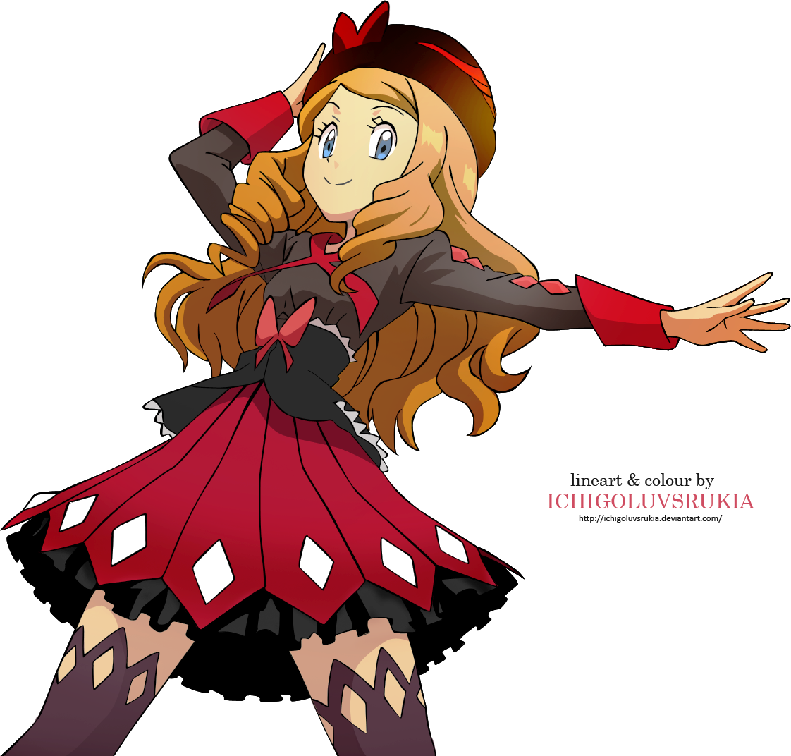 Serena (Pokemon) Skirtless by OptimusBroderick83 on DeviantArt