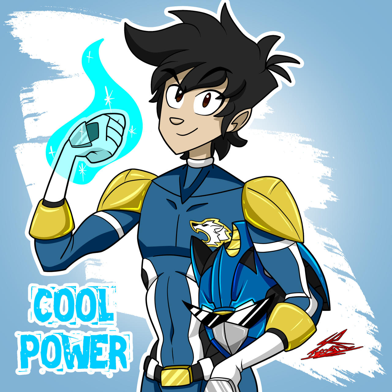 Blue Power Ranger by TheRizkPiecraft on DeviantArt