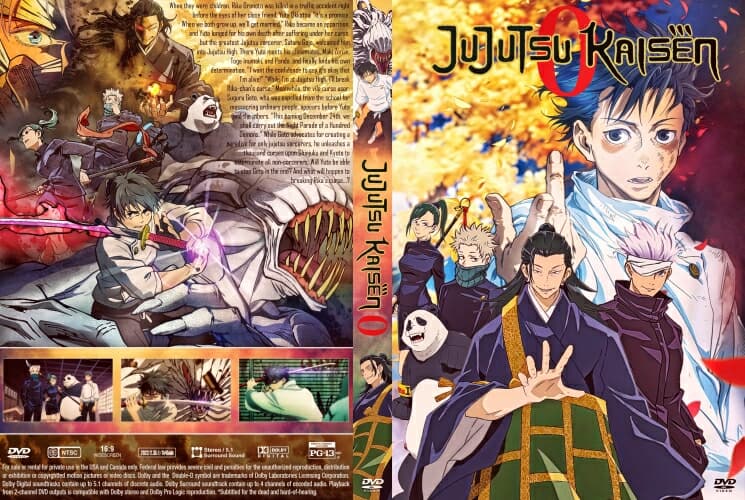 Jujutsu Kaisen 0: The Movie - Lenticular Cover All-Region/1080p (Blu-ray),  Madman, Action & Adventure 