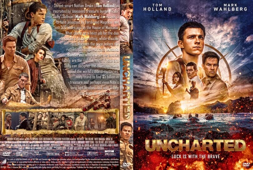 Uncharted DVD Release Date May 10, 2022