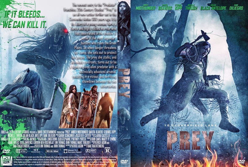 Prey (2022) R1 Custom DVD Label, 58% OFF | rbk.bm