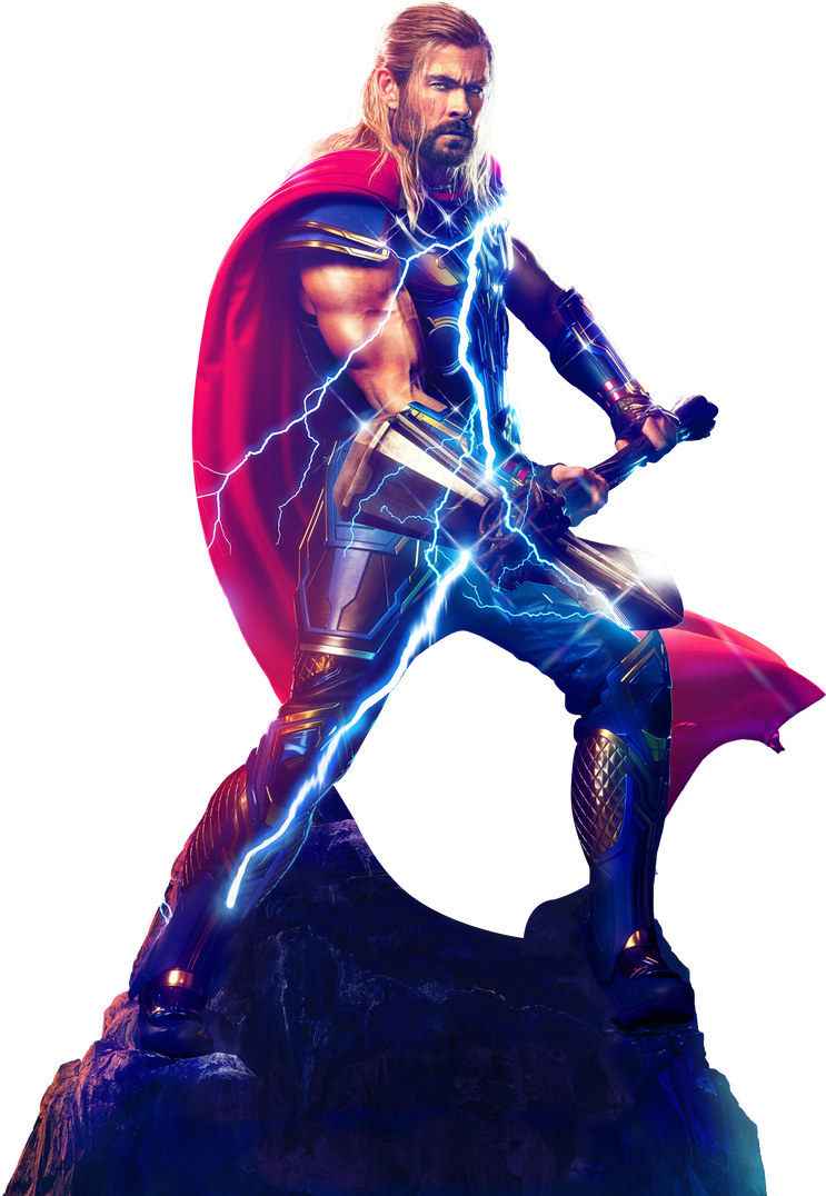 Chris Hemsworth Thor / Thor Love and Thunder by CoverAddict on